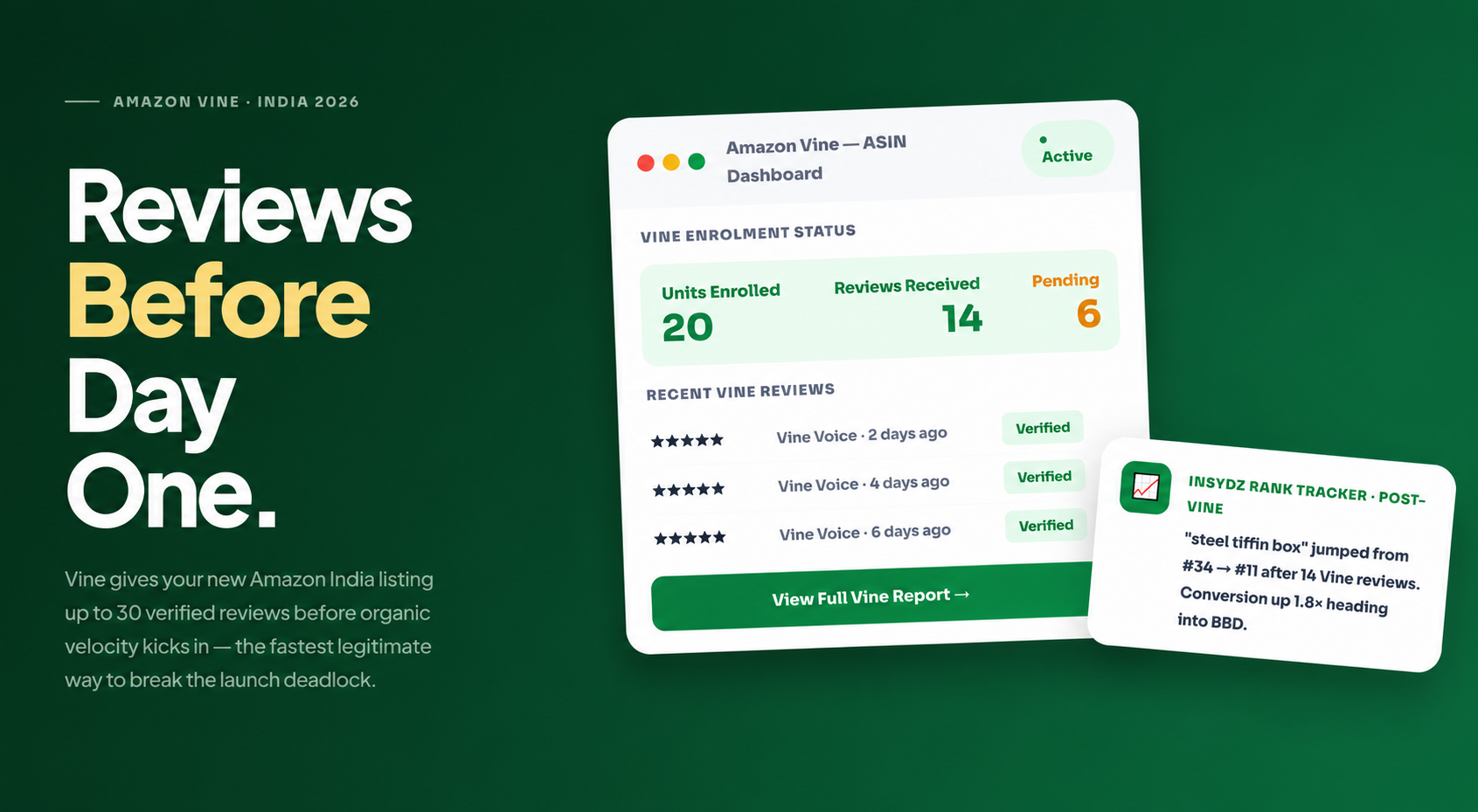 Amazon Vine Program for Indian Sellers in 2026: Is It Worth the Cost?